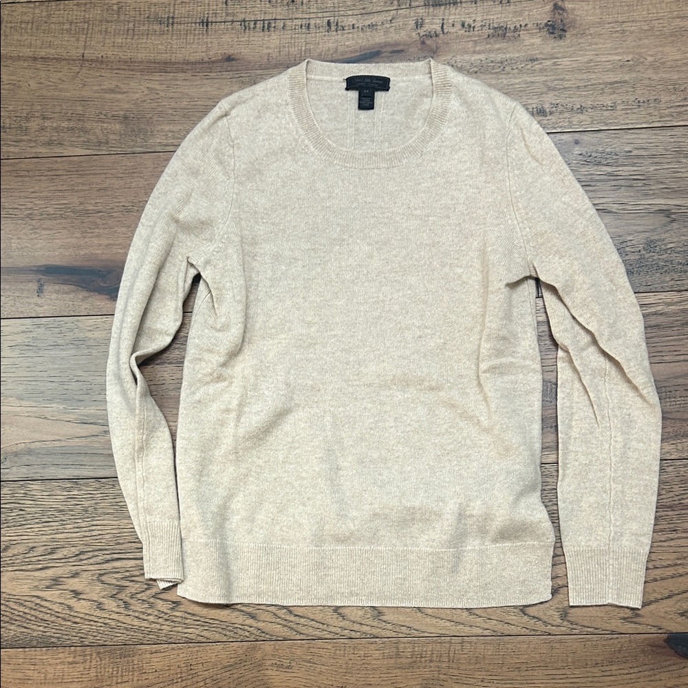 Saks Fifth Avenue Beige Knit Lounge Set - Picture 4 of 6